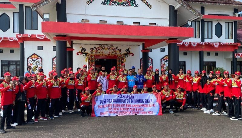 Murung Raya Mengirim 70 Peserta untuk Merayakan Hari Sumpah Pemuda dan Ikrar Bersama Anak Bangsa tingkat Provinsi